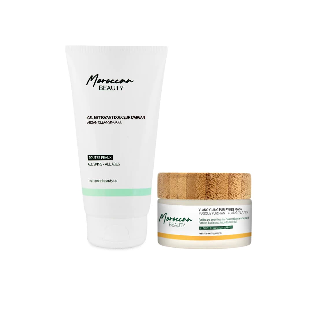 Acne Treat+ Routine - Cleans pores & Treats acne