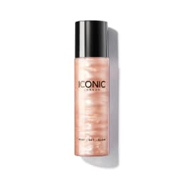 Spray fixant Iconic London Prep-Set-Glow Original 120 ml, brume illuminatrice pour préparer, fixer le maquillage et apporter un glow naturel à la peau